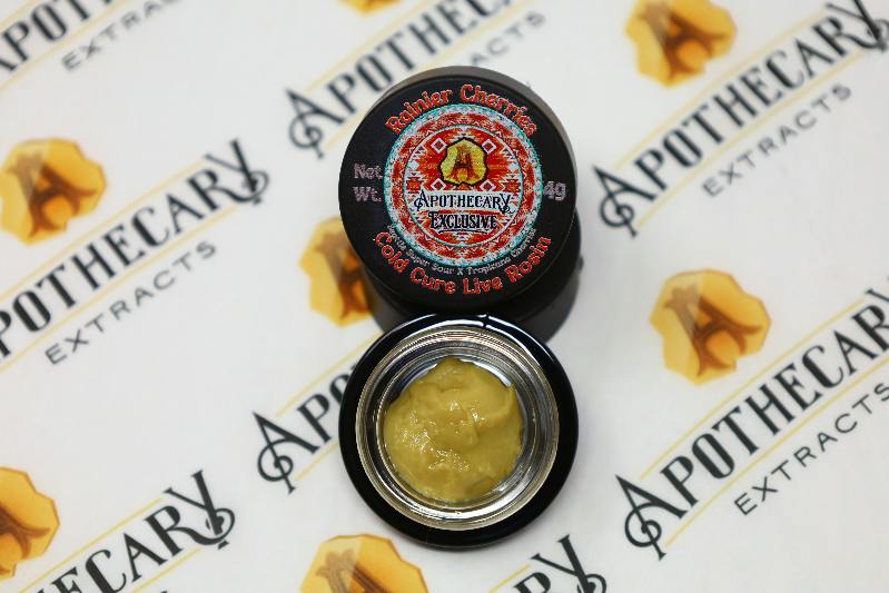 Rainier Cherries Live Hash Rosin - Sativa 4g