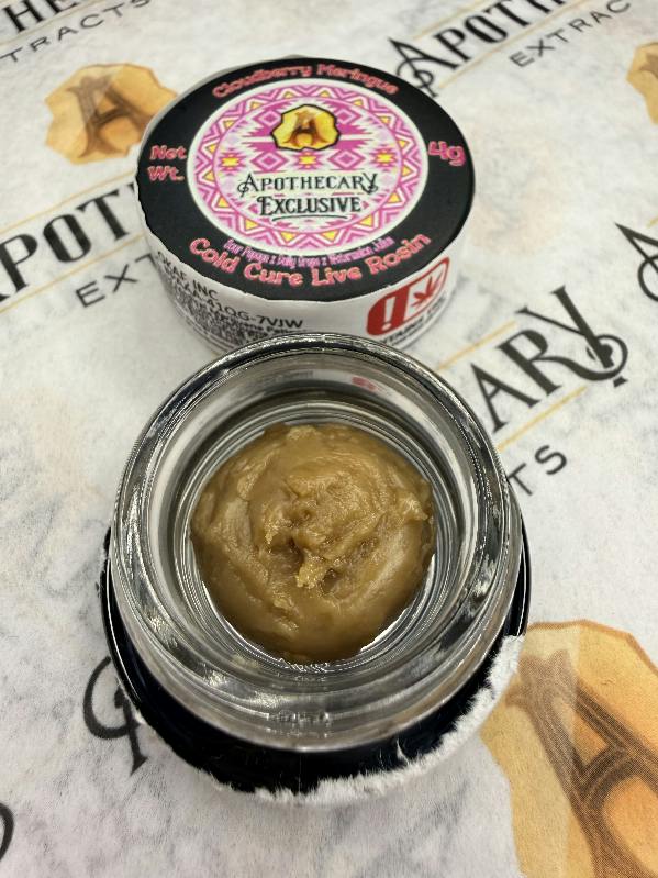 Cloudberry Meringue Live Hash Rosin - Indica 4g