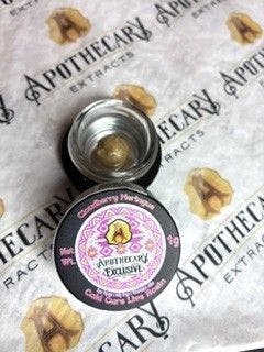 Cloudberry Meringue Live Hash Rosin - Indica 1g