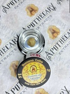 *NEW* Banana Cake Live Hash Rosin - Indica 1g