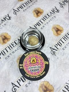 *NEW* Sour Lemon Sangria Live Hash Rosin - Sativa 2g