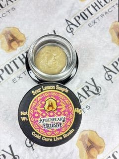 *NEW* Sour Lemon Sangria Live Hash Rosin - Sativa 4g
