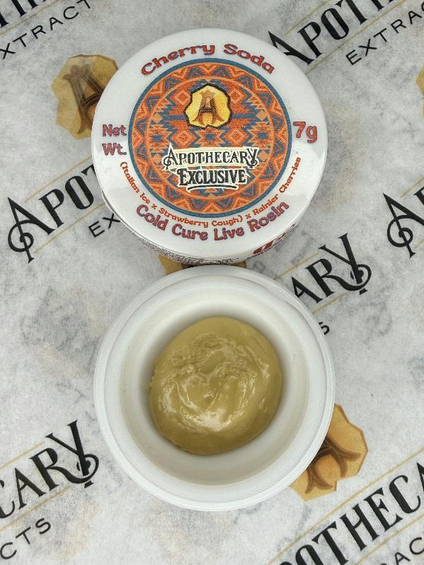 Cherry Soda Live Hash Rosin - Sativa 7g