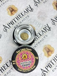 *NEW* Sour Lemon Sangria Live Hash Rosin - Sativa 1g