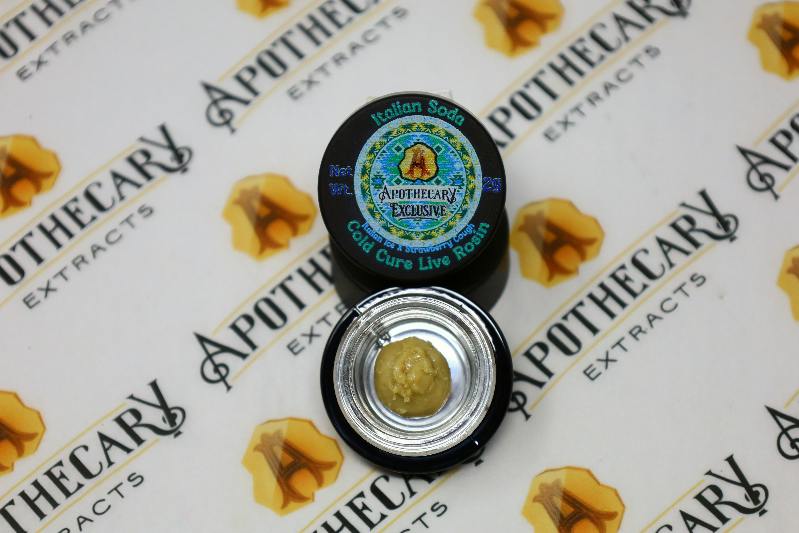 Italian Soda Live Hash Rosin - Sativa 2g