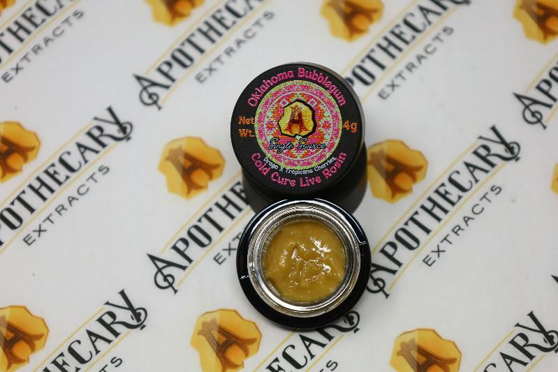 Oklahoma Bubblegum Live Hash Rosin - Sativa 4g