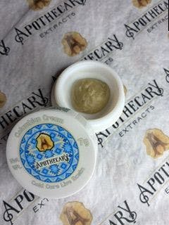 Columbian Cream Live Hash Rosin - Sativa 7g
