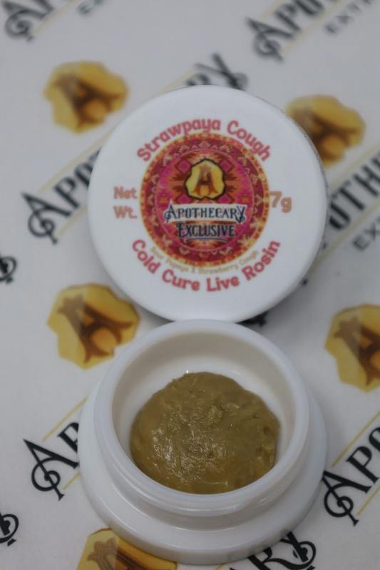 Strawpaya Cough Live Hash Rosin - Sativa 7g
