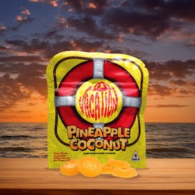 Vacation | Pineapple Coconut Hash Rosin Gummies
