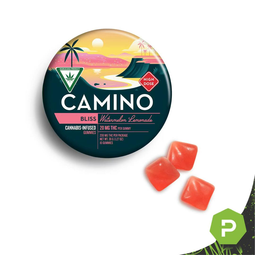 Bliss | Watermelon Lemonade Gummies | 200mg | 10ct | 20mg/ea