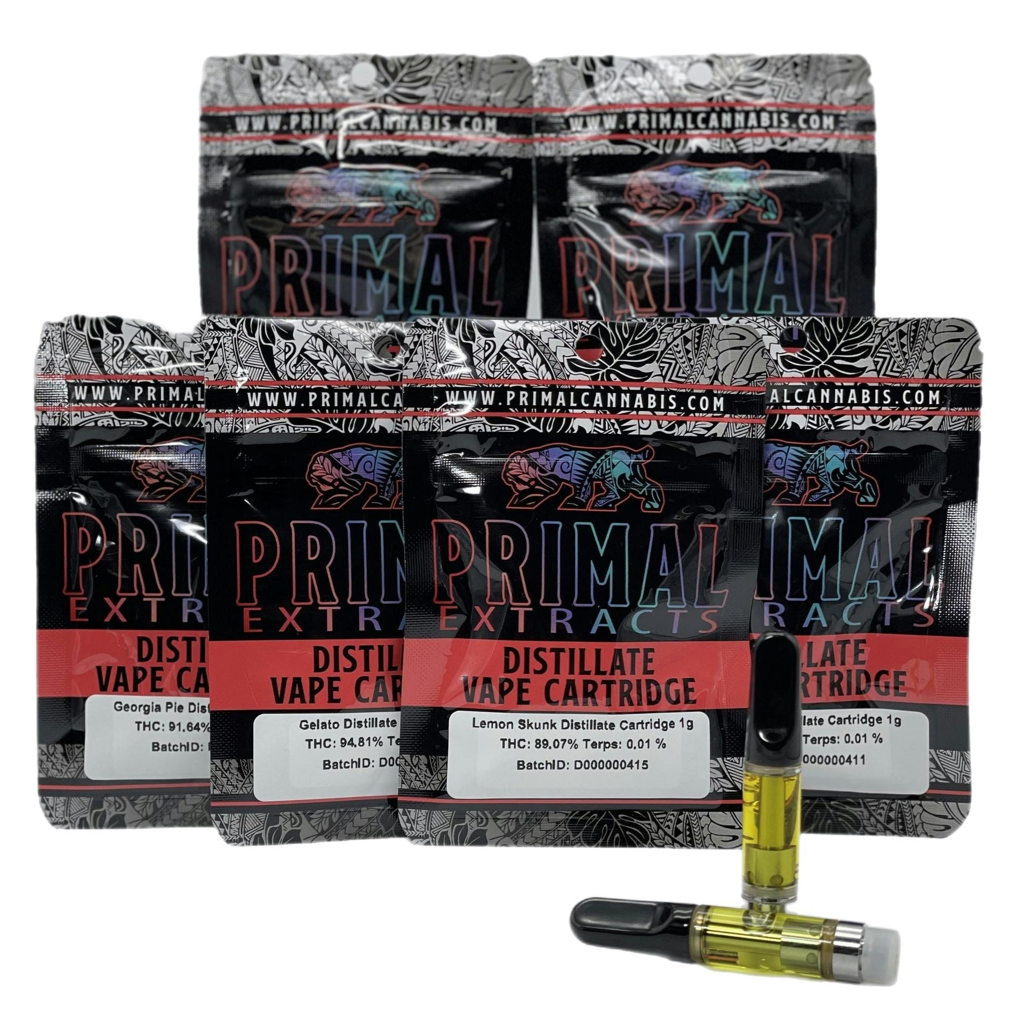 Primal Distillate 1G Cart - Limoncello
