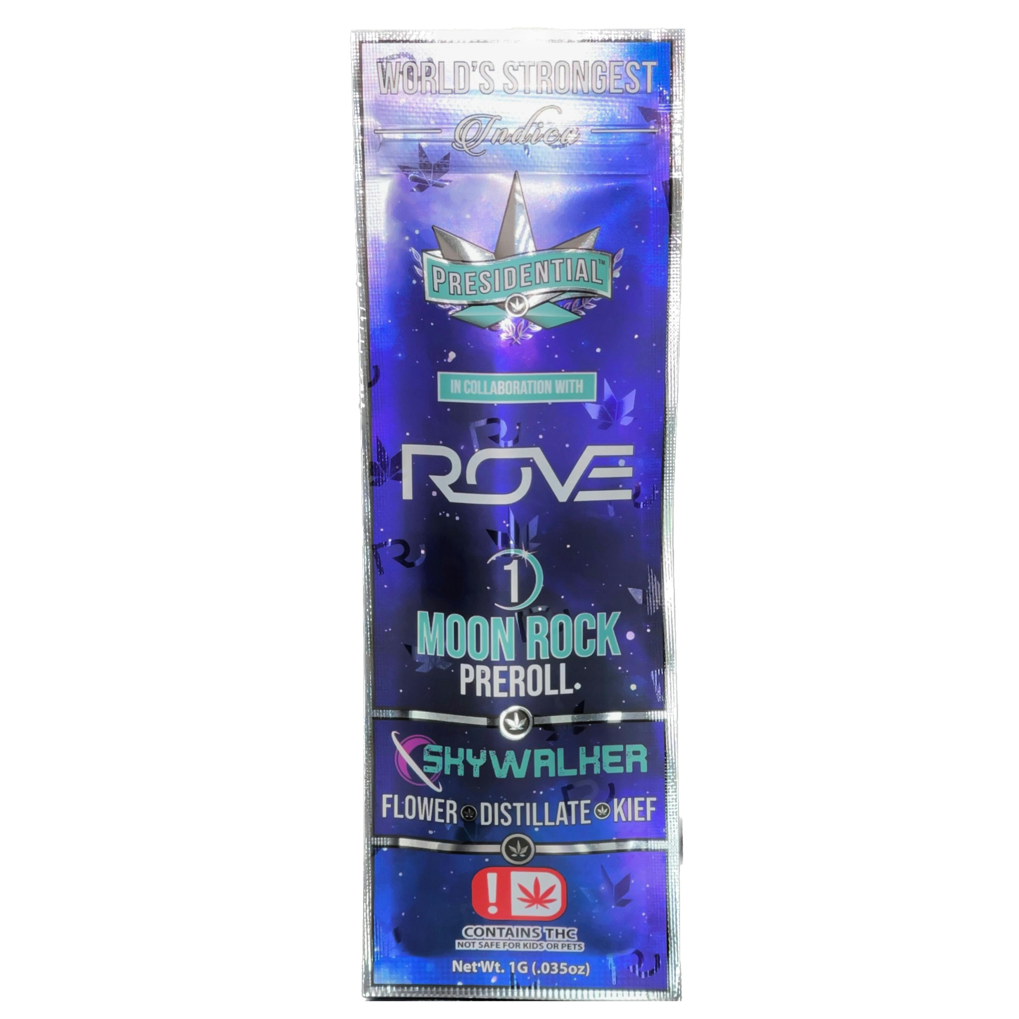 Presidential - Moon Rock 1g Preroll - Skywalker (Rove Collab)