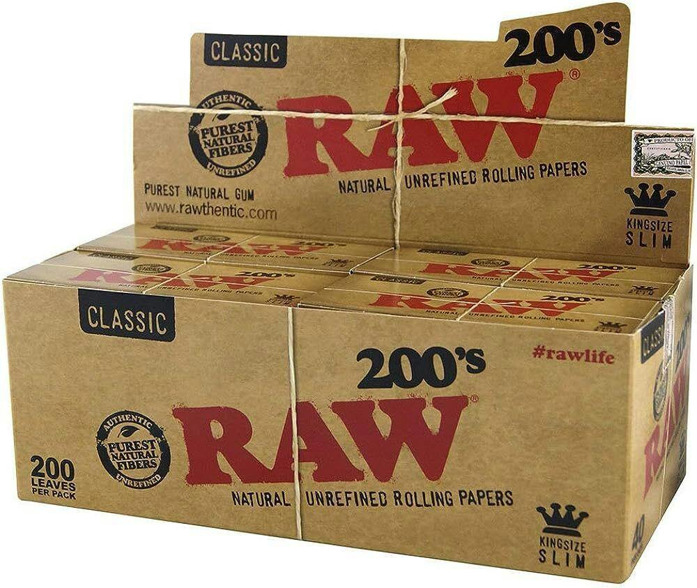 Raw - 200's Rolling Papers (King Size)