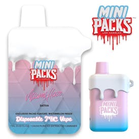 PACKPOD MINI - Miami Haze 1g Live Resin Dispoable