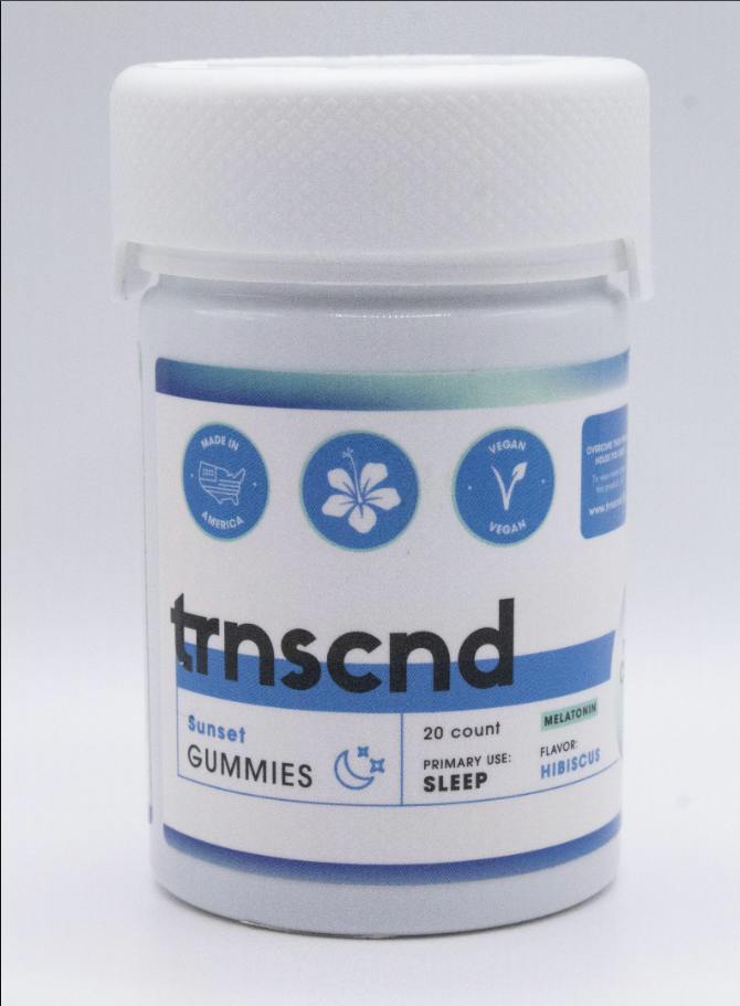 Trnscnd - Sunset Hibiscus 500mg CBD (25mg CBD : 2mg CBN : 2mg Melatonin)