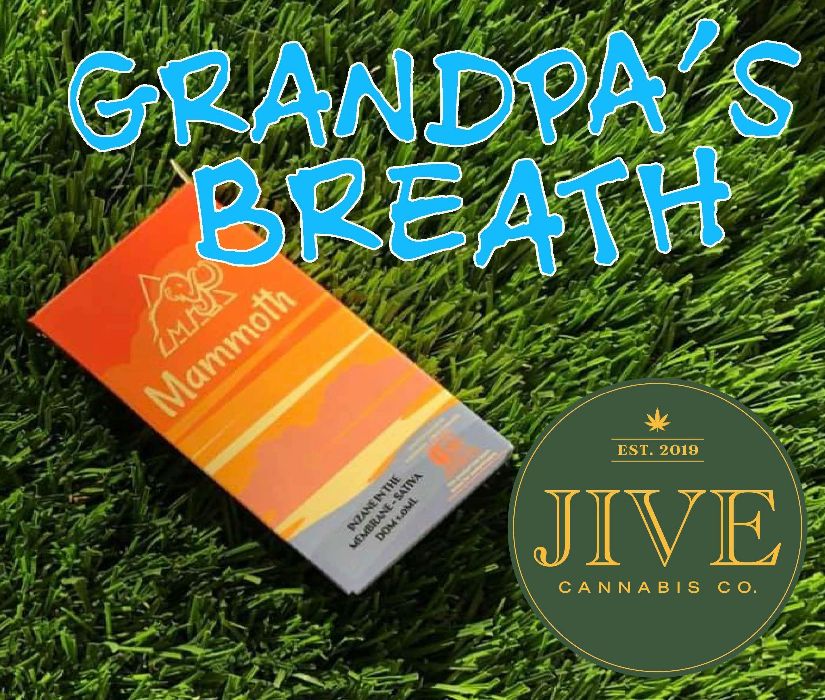 Mammoth - Grandpa's Breath 1g Cart