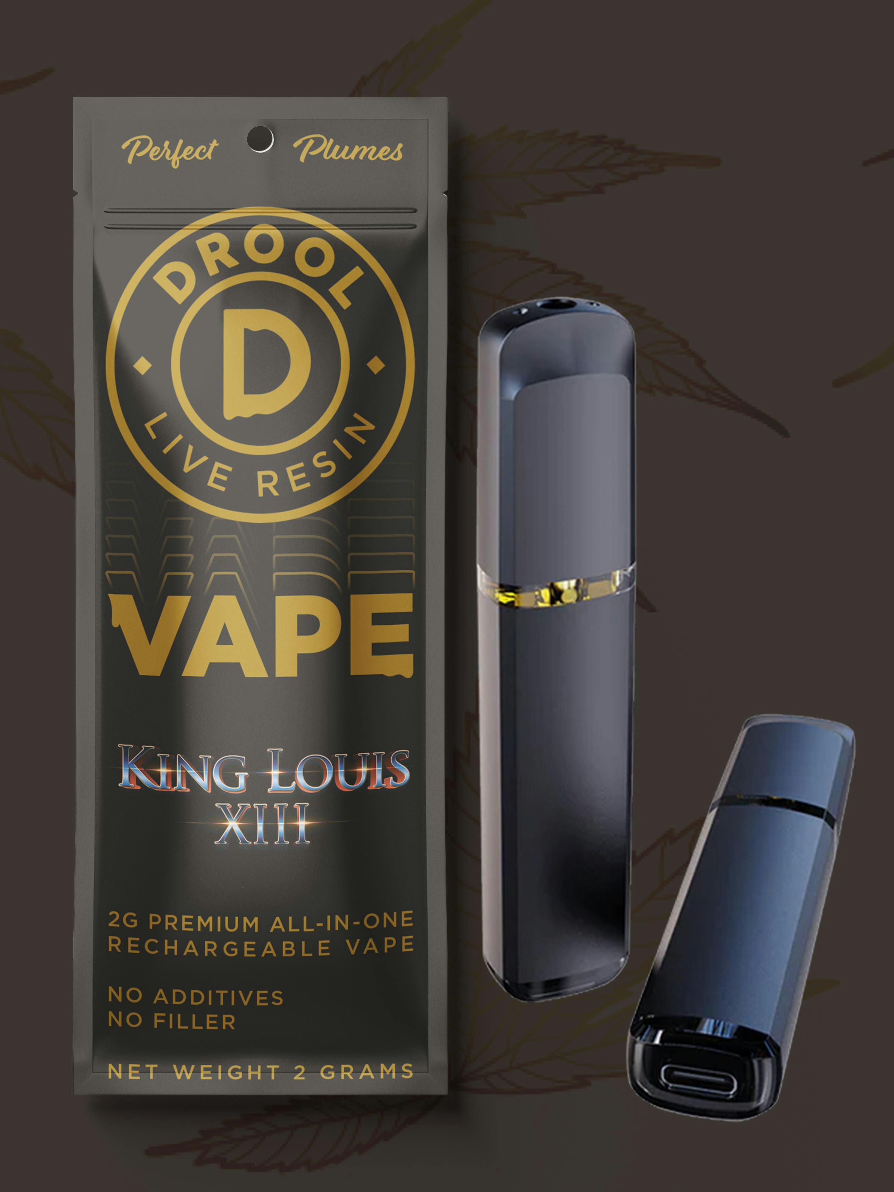 Drool - King Louis XII 2g Live Resin Disposbale