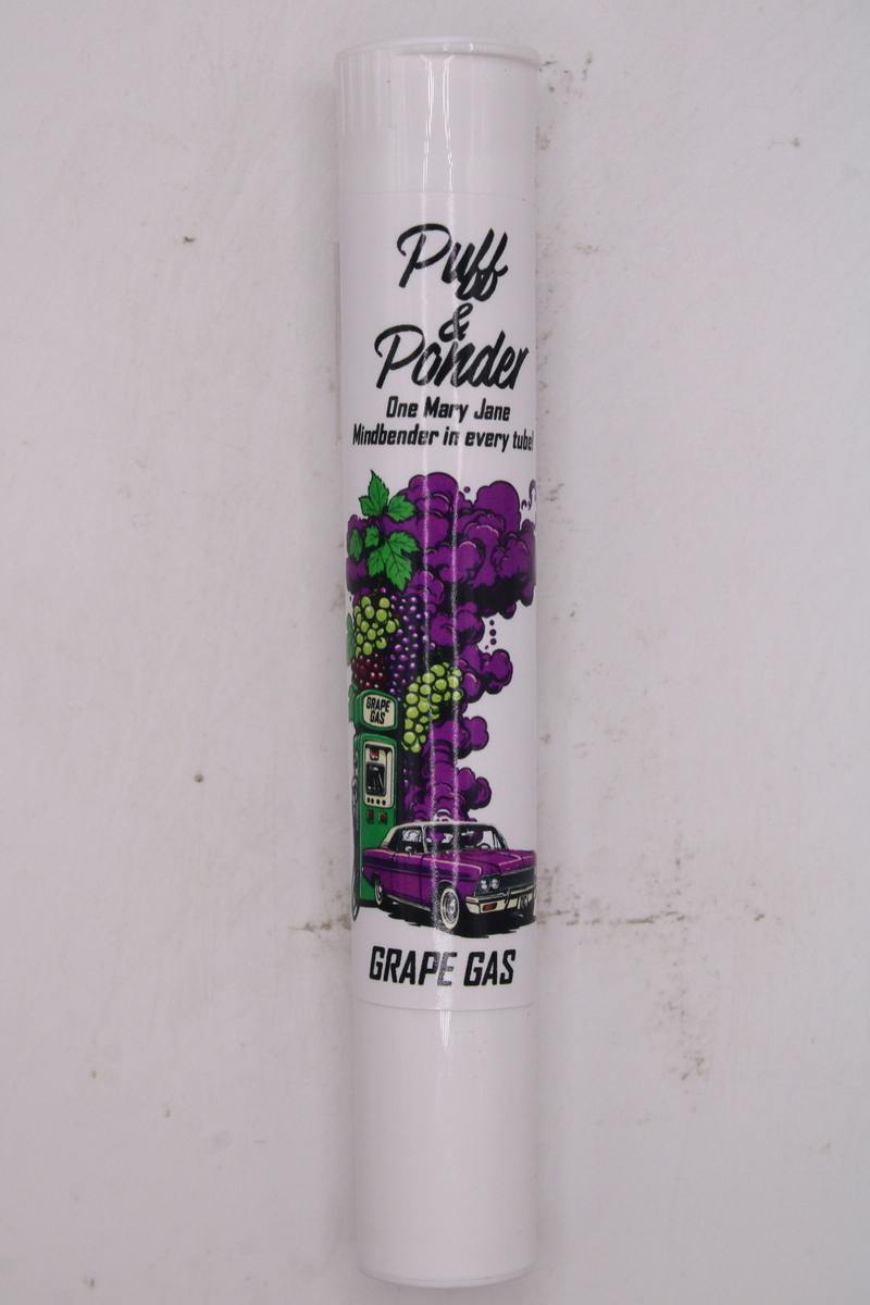 Puff & Ponder - Grape Gas 1.3g Infused Preroll