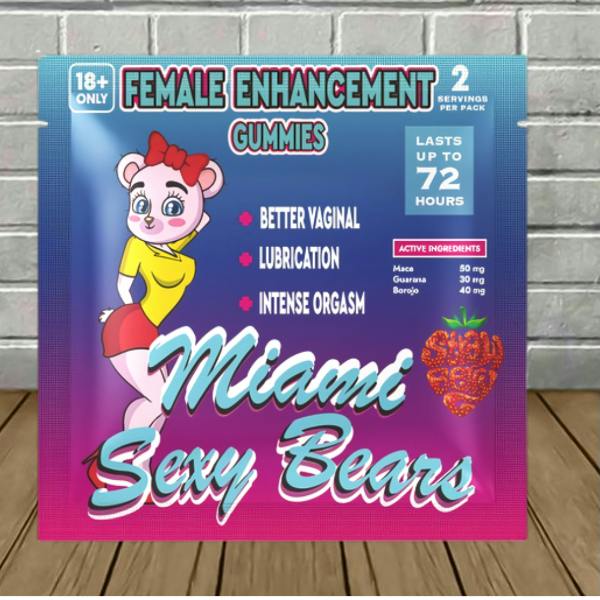 Miami Sexy Bears - Female Enhancement Gummies 2Pk