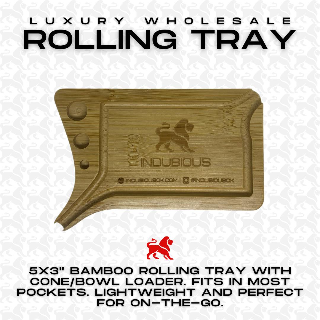 Indubious - Bamboo Rolling Tray