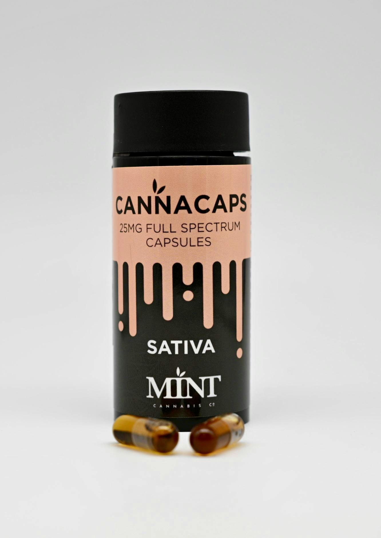 Mint - Canna Caps 25mg (FSCO Sativa)