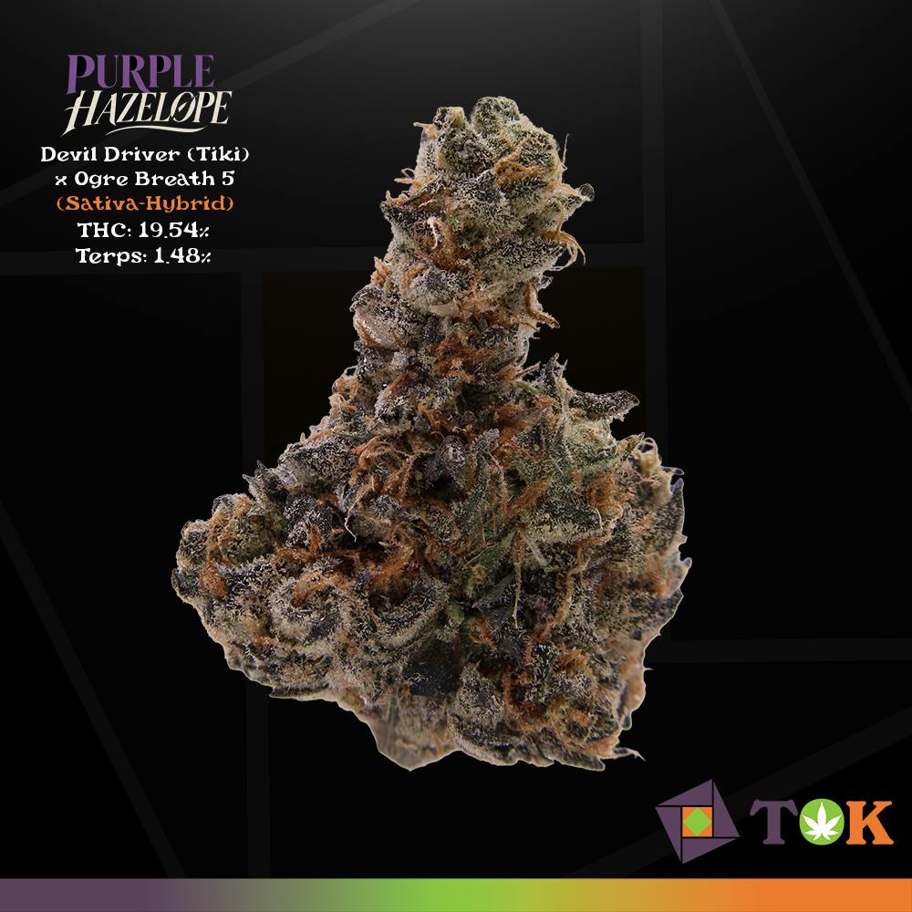 Purple Hazelope 7 Grams Big Buds - T.O.K