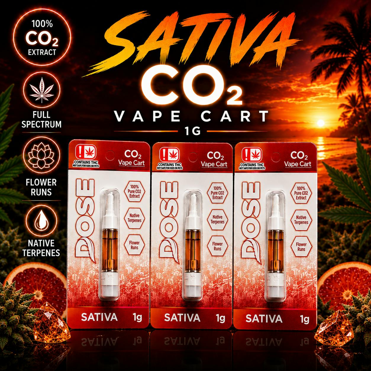 Dose Tikis Cookies Co2