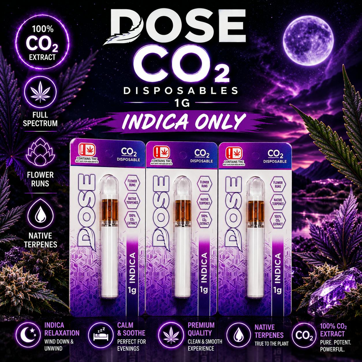 Dose - Monkey Berries - 1g CO2 Disposable