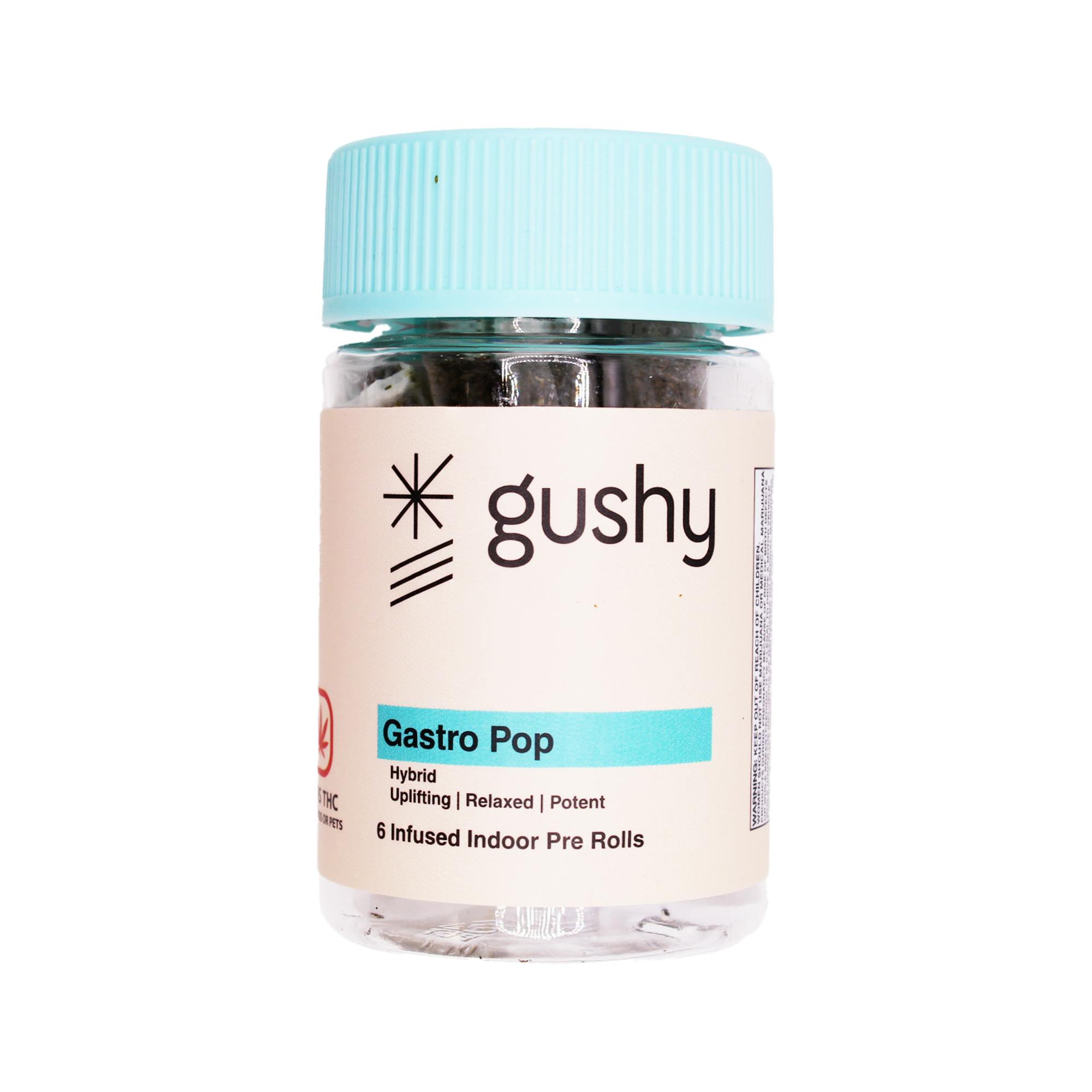 Gushy - Gastro Pop - 0.75G Infused Prerolls (6Pk)