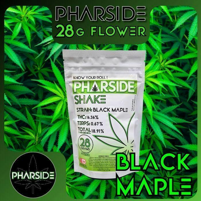 Pharside - Black Maple - 28 Grams Shake/Trim