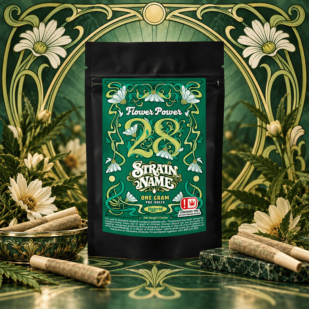 Flower Power - Gross (Hybrid) - 28G Preroll Pack