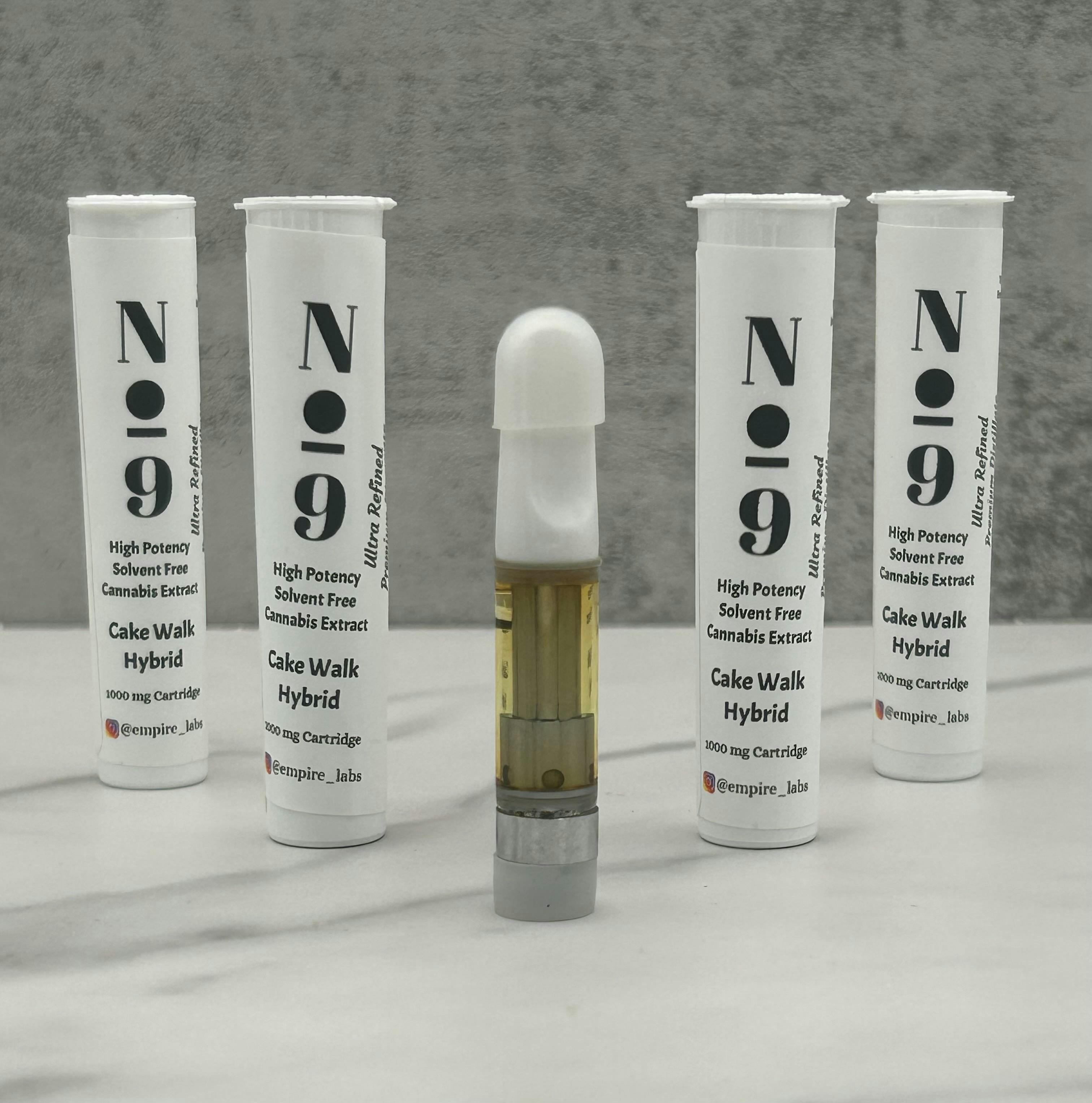 Item #9 - Cake Walk 1G Cart - Solventless Distilate