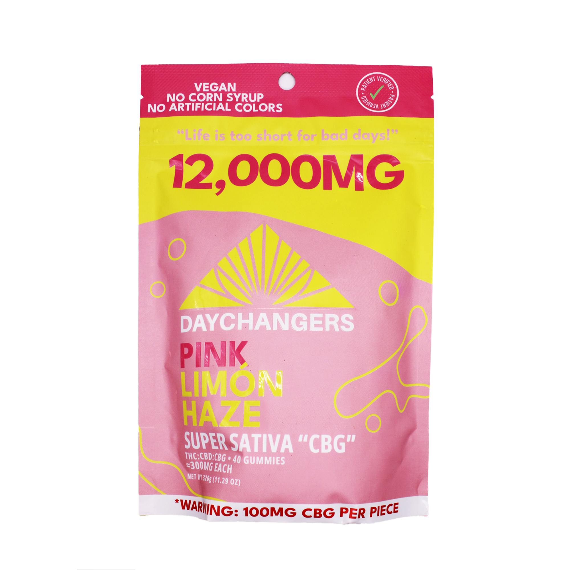 Day Changers - Pink Lemon Haze 12,000mg (40Pk)