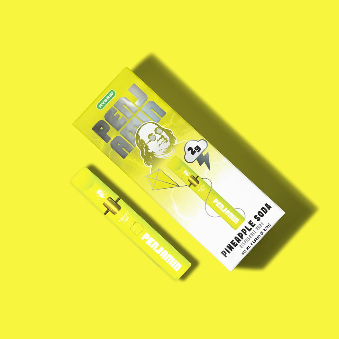 Penjamin - Pineapple Soda 2G Disposable Vape - Hybrid