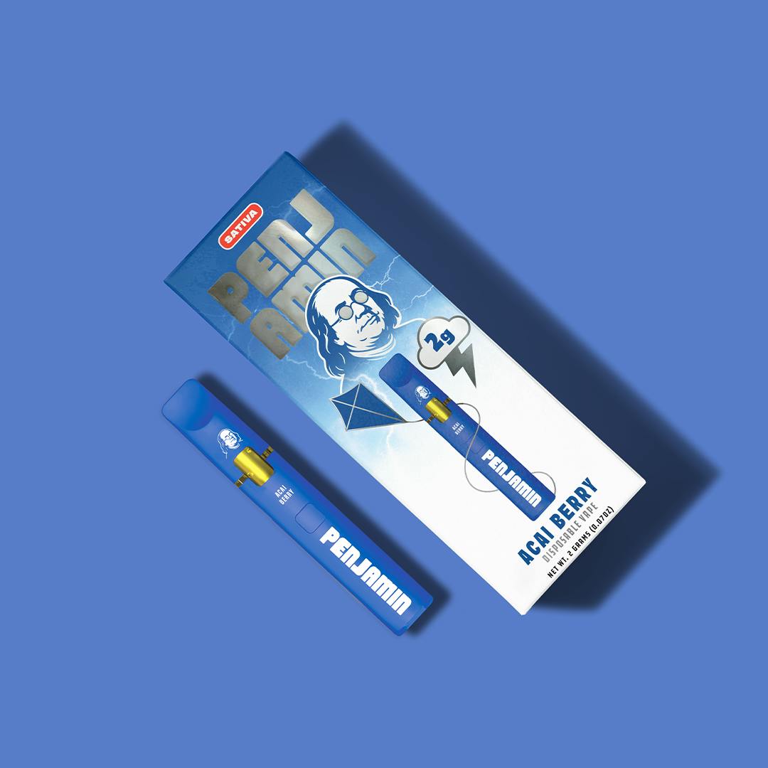 Penjamin - Acai Berry 2G Disposable Vape - Sativa