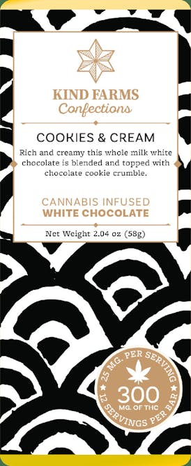 Kind Farms Confections, Cookies and Cream
