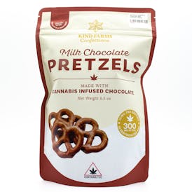 300mg - Kind Farms Confections Pretzel Bag, Milk Chocolate