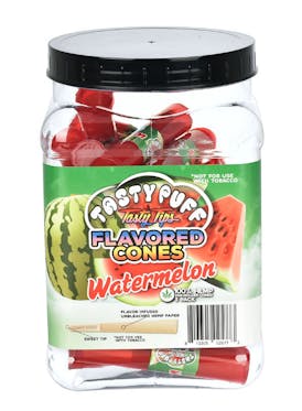 Tasty Puff Tasty Tips Pre-Rolled Cones 3pk - Watermelon