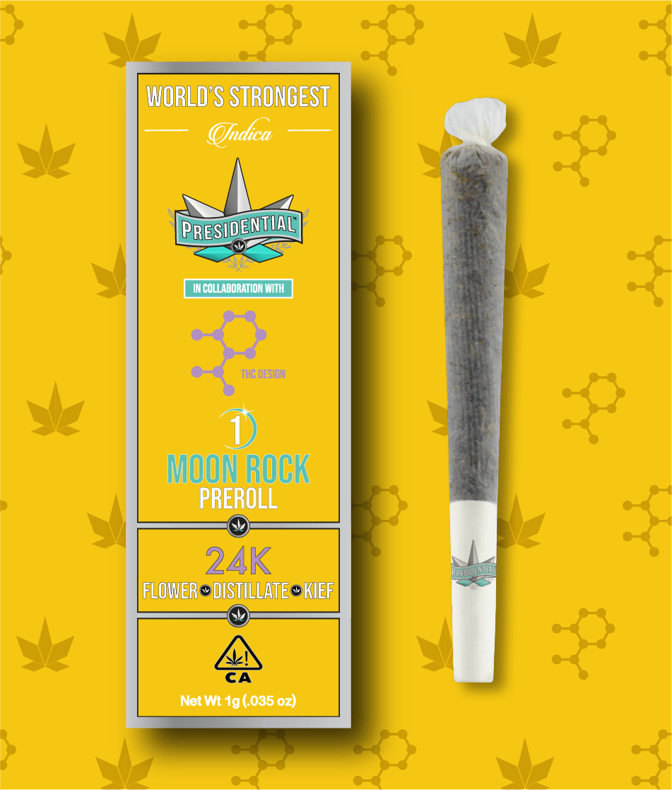PRESIDENTIAL - INFUSED PREROLL - 24K - 1G