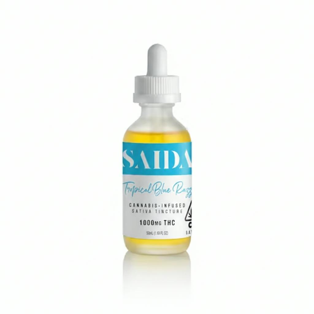 SAIDA - THC TINCTURE - TROPICAL BLUE RAZZ - 1000MG
