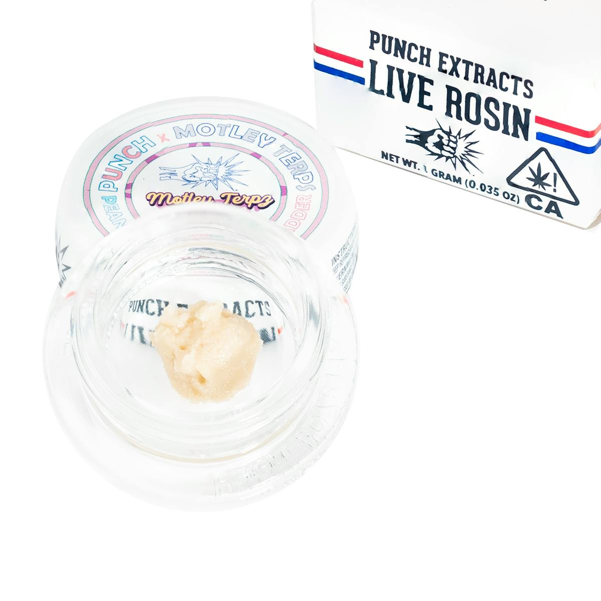 PUNCH - ROSIN BADDER - PEANUT BUTTER LIME TIER 4 - 1G
