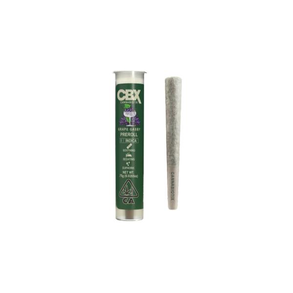 CANNABIOTIX - INDOOR PREROLL - GRAPE GASBY - 0.75G