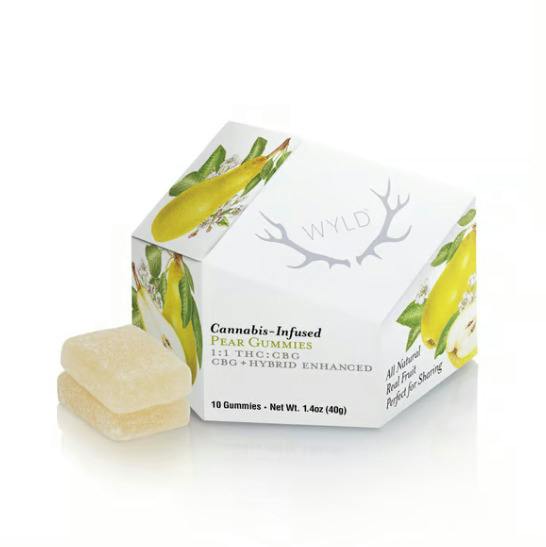 Pear 1:1 CBG Gummies 10pk - 1076606