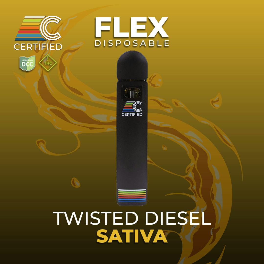 Twisted Diesel FLEX Disposable - 1344011