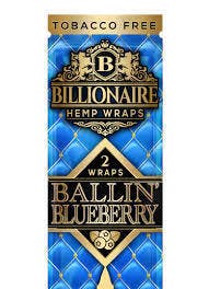 Ballin' Blueberry Hemp Wraps 2pk
