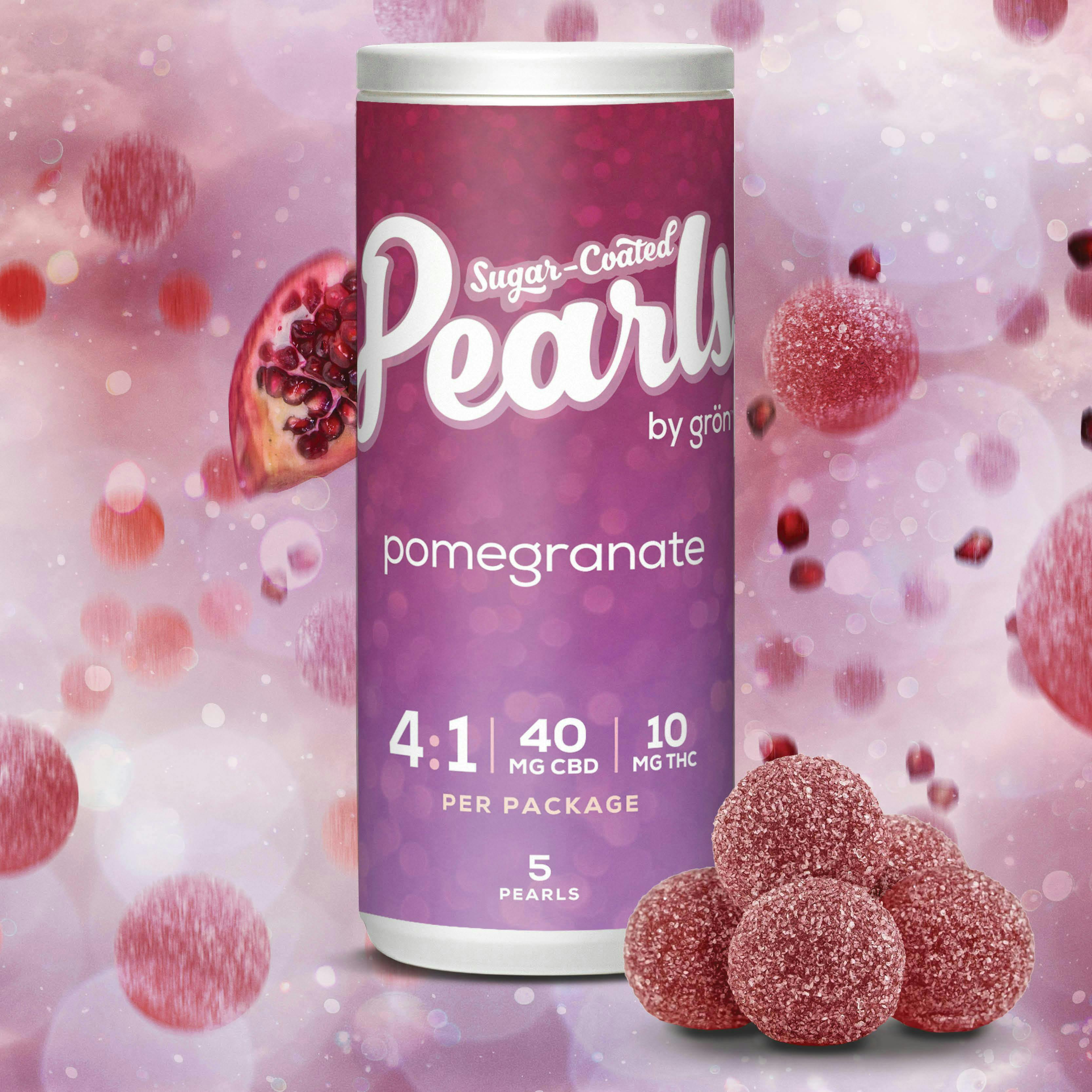 Pomegranate 4:1 CBD:THC Gummies