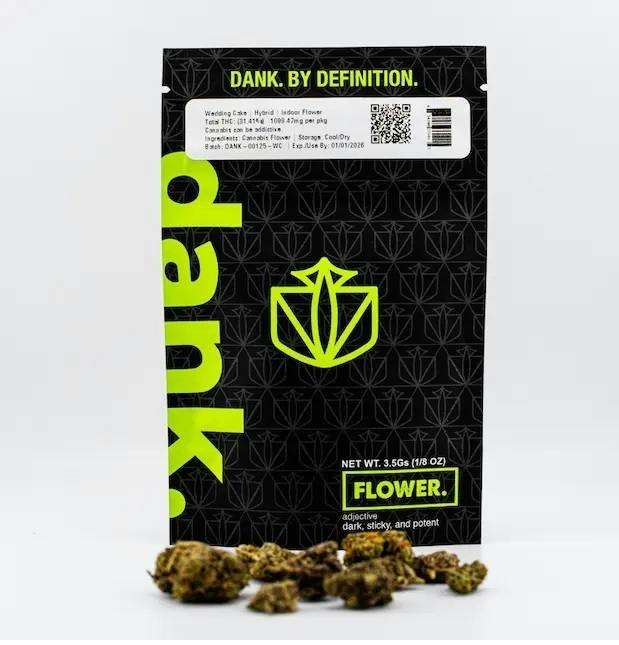 Dank | Flower | Wedding Cake (Hybrid) | 3.5g