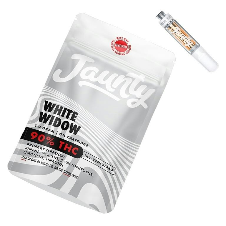 Jaunty | 510 Vape Cart | White widow (Hybrid) | 1g