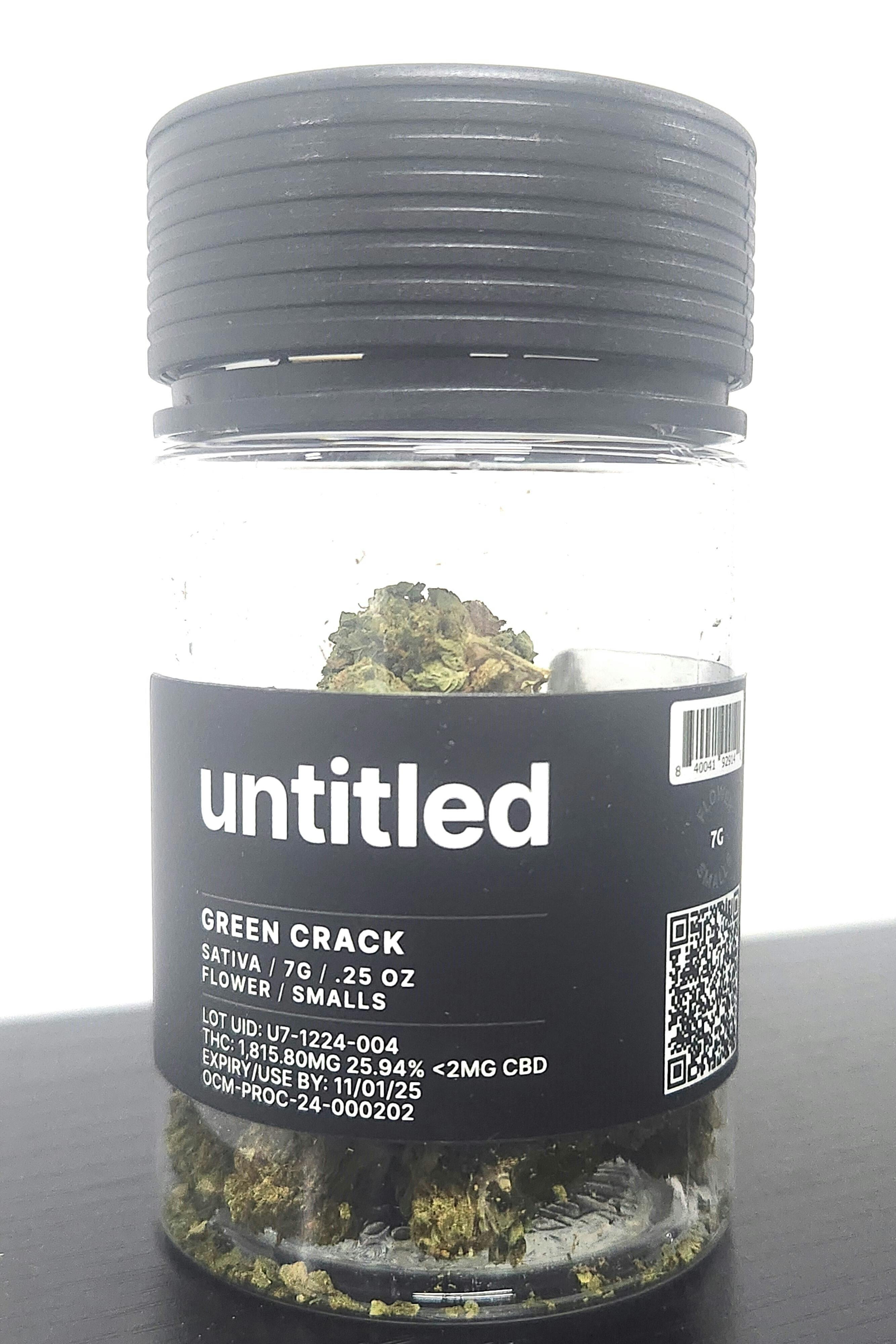 Untitled | Flower | Green Crack (Sativa) | 7g