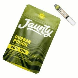 Jaunty | 510 Vape Cart | Durban Poison (Sativa) | 1g
